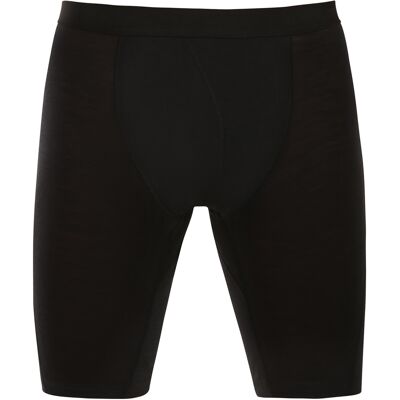 Pánské boxerky Sensor Air Long merino černé (23200015) XL Pánské boxerky Sensor Air Long merino černé (23200015) XL