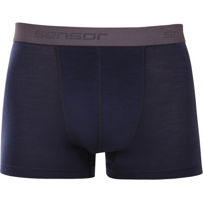 Pánské boxerky Sensor Active merino modré (25200027) XXL Pánské boxerky Sensor Active merino modré (25200027) XXL