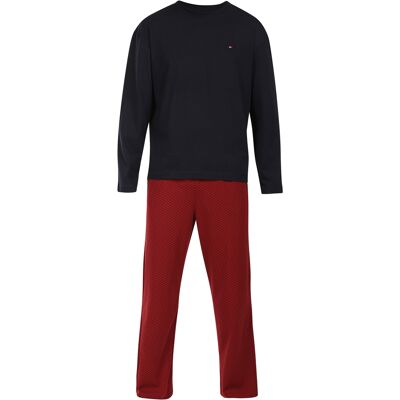 Pánské pyžamo Tommy Hilfiger vícebarevné (UM0UM03698 0WB) L Pánské pyžamo Tommy Hilfiger vícebarevné (UM0UM03698 0WB) L