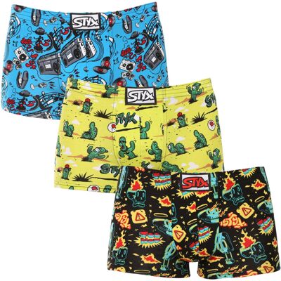 3PACK pánské boxerky Styx art klasická guma vícebarevné (3Q13188) XXL 3PACK pánské boxerky Styx art klasická guma vícebarevné (3Q13188) XXL