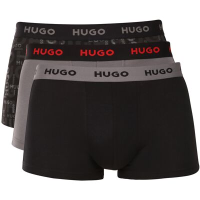 3PACK pánské boxerky HUGO vícebarevné (50532550 967) XXL 3PACK pánské boxerky HUGO vícebarevné (50532550 967) XXL