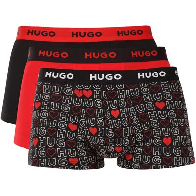 3PACK pánské boxerky HUGO vícebarevné (50532550 969) XXL 3PACK pánské boxerky HUGO vícebarevné (50532550 969) XXL