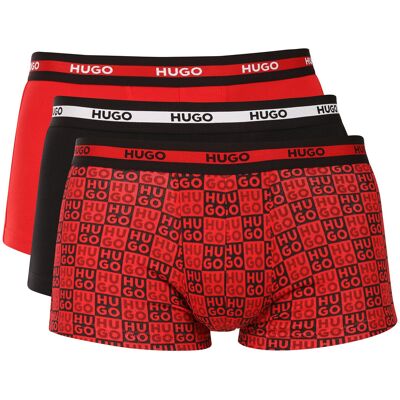 3PACK pánské boxerky HUGO vícebarevné (50545668 961) XXL 3PACK pánské boxerky HUGO vícebarevné (50545668 961) XXL