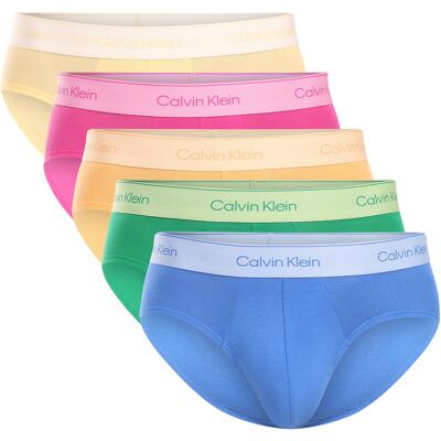 5PACK pánské slipy Calvin Klein vícebarevné (NB4549-4WI) XXL 5PACK pánské slipy Calvin Klein vícebarevné (NB4549-4WI) XXL