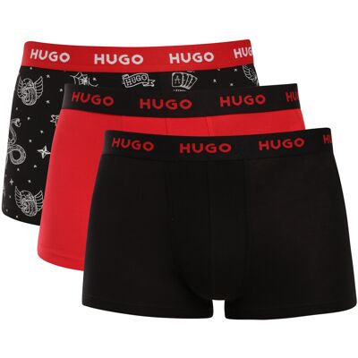 3PACK pánské boxerky HUGO vícebarevné (50532550 980) XXL 3PACK pánské boxerky HUGO vícebarevné (50532550 980) XXL
