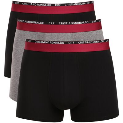 3PACK pánské boxerky CR7 vícebarevné (8100-49-2749) S 3PACK pánské boxerky CR7 vícebarevné (8100-49-2749) S