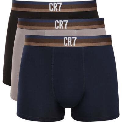 3PACK pánské boxerky CR7 vícebarevné (8199-49-2114) L 3PACK pánské boxerky CR7 vícebarevné (8199-49-2114) L