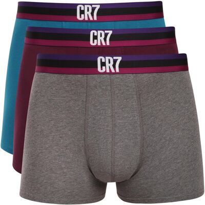 3PACK pánské boxerky CR7 vícebarevné (8100-49-2773) M 3PACK pánské boxerky CR7 vícebarevné (8100-49-2773) M