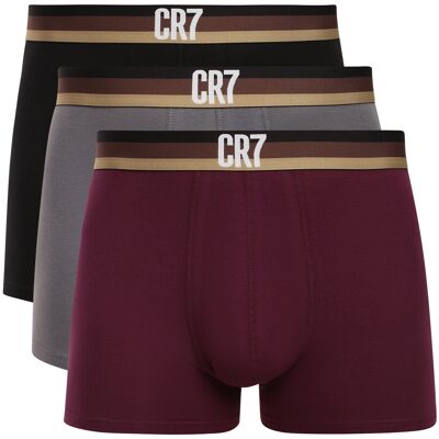 3PACK pánské boxerky CR7 vícebarevné (8100-49-719) L 3PACK pánské boxerky CR7 vícebarevné (8100-49-719) L