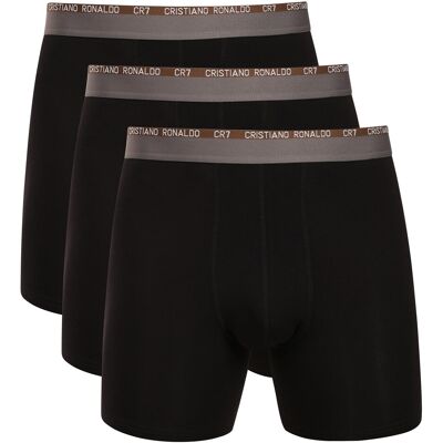 3PACK pánské boxerky CR7 bambusové černé (7203-53-2300) XXL 3PACK pánské boxerky CR7 bambusové černé (7203-53-2300) XXL