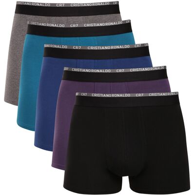 5PACK pánské boxerky CR7 vícebarevné (8125-49-2343) S 5PACK pánské boxerky CR7 vícebarevné (8125-49-2343) S