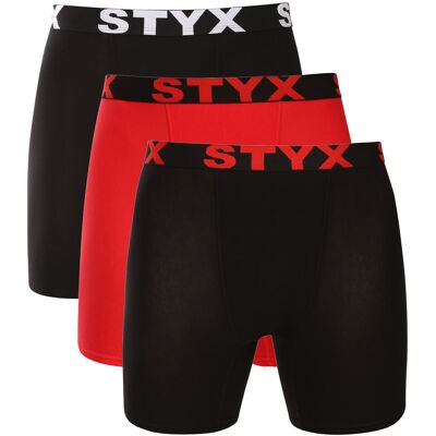 3PACK pánské boxerky Styx long sportovní guma vícebarevné (3UN09004) XXL 3PACK pánské boxerky Styx long sportovní guma vícebarevné (3UN09004) XXL