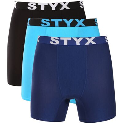 3PACK pánské boxerky Styx long sportovní guma vícebarevné (3UN09089) XXL 3PACK pánské boxerky Styx long sportovní guma vícebarevné (3UN09089) XXL