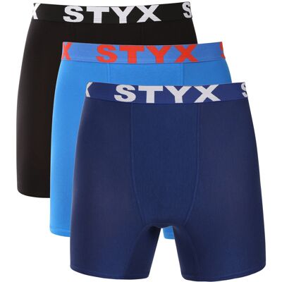3PACK pánské boxerky Styx long sportovní guma vícebarevné (3UN09087) XXL 3PACK pánské boxerky Styx long sportovní guma vícebarevné (3UN09087) XXL