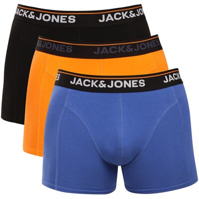 3PACK pánské boxerky Jack and Jones vícebarevné (12291648-Beau Blue) XL 3PACK pánské boxerky Jack and Jones vícebarevné (12291648-Beau Blue) XL