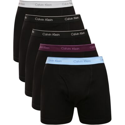 5PACK pánské boxerky Calvin Klein černé (NB1429-64Q) XXL 5PACK pánské boxerky Calvin Klein černé (NB1429-64Q) XXL