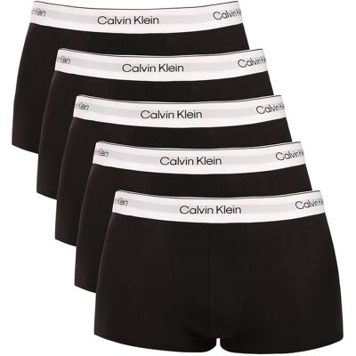 5PACK pánské boxerky Calvin Klein černé (NB4390-UB1) XXL 5PACK pánské boxerky Calvin Klein černé (NB4390-UB1) XXL