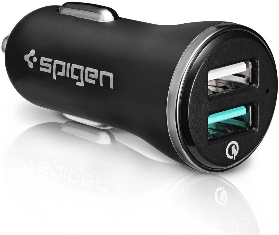 Spigen Auto-nabíječka pro iPhone a iPad - Spigen, Car Charger F27QC QC3.0