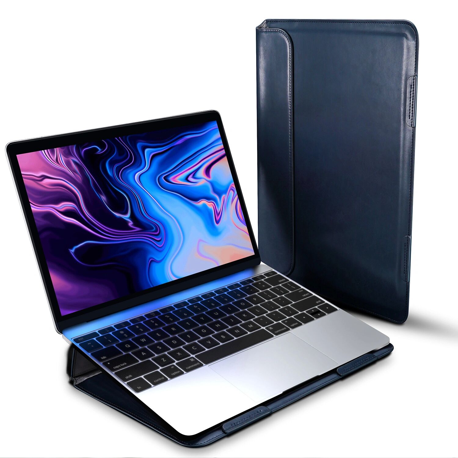 DuxDucis Pouzdro na MacBook Pro 15 (2016-2019) - DuxDucis, Hefi Sleeve Blue