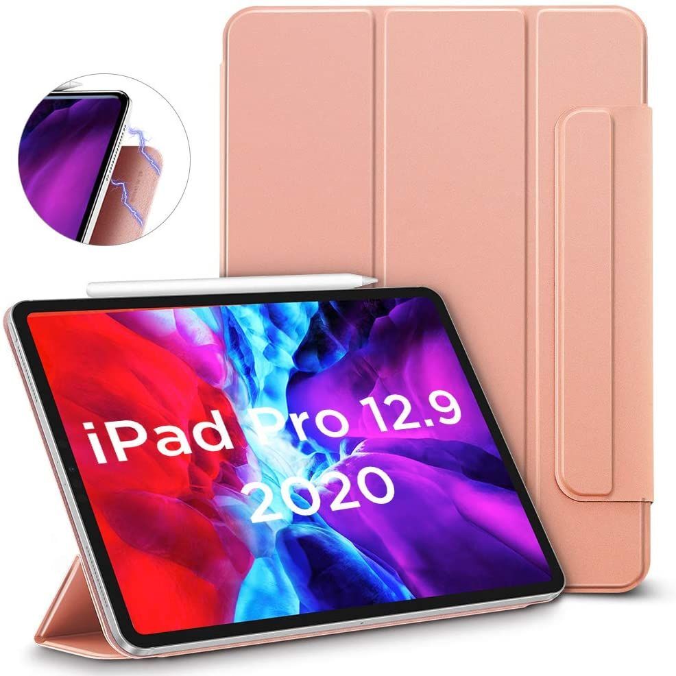 Esr Pouzdro / kryt pro iPad Pro 12.9 (2018/2020) - ESR, Rebound Magnetic Rose
