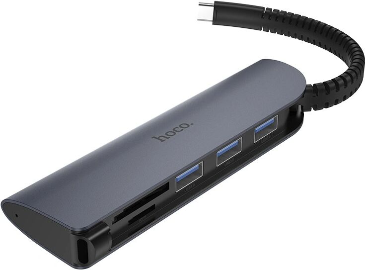 Hoco Redukce / adaptér USB-C - Hoco, HB17 EasyConnect