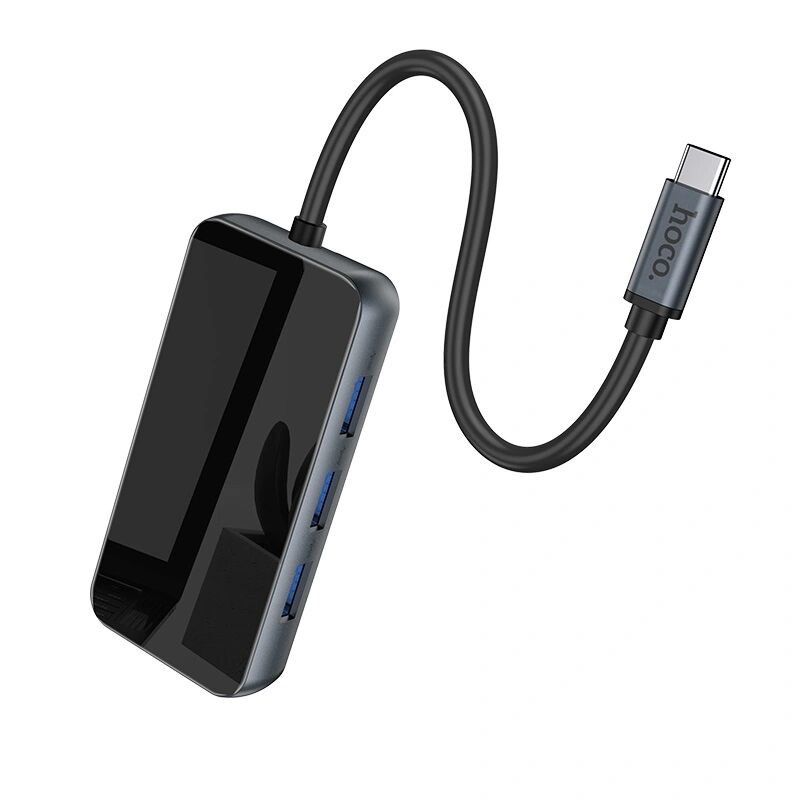 Hoco Redukce / adaptér USB-C - Hoco, HB16 EasyExpand