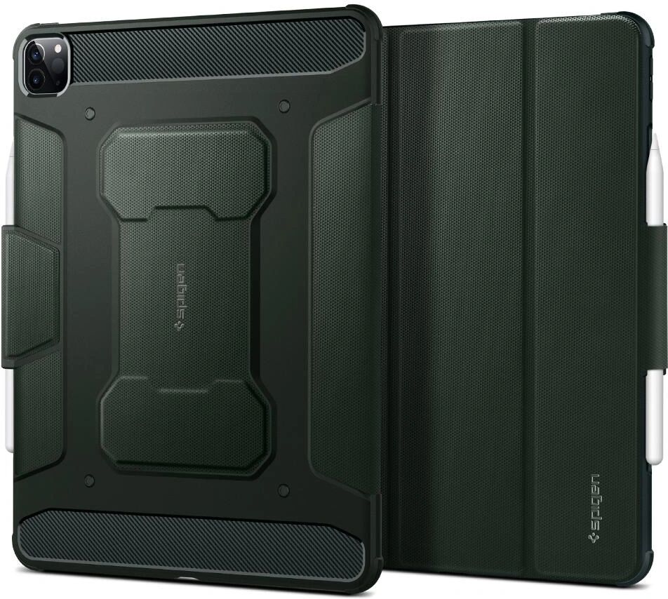 Spigen Odolné pouzdro pro iPad Pro 12.9 (2018-2020) - Spigen, Rugged Armor Pro Green