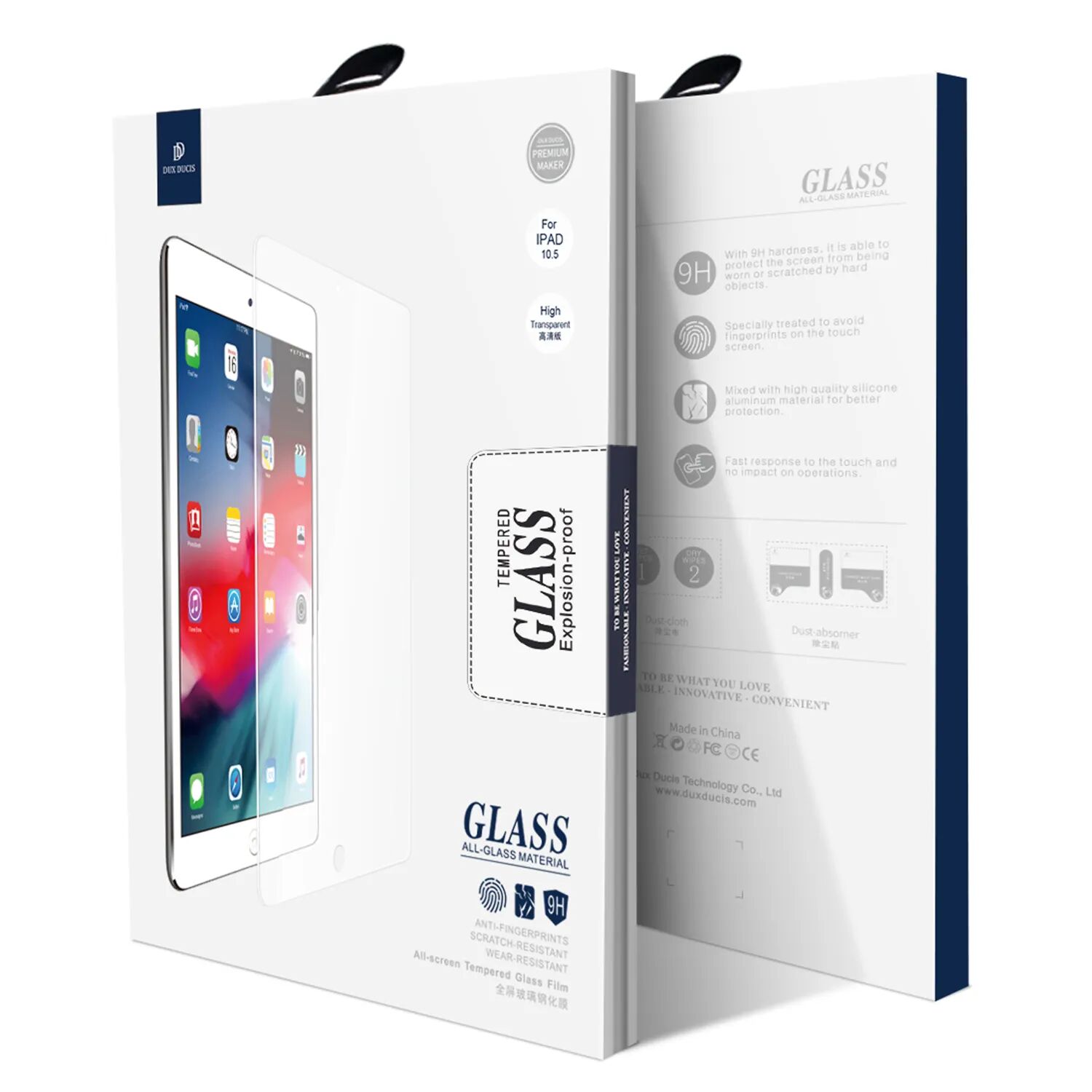 DuxDucis Ochranné tvrzené sklo pro iPad Air 3 (2019) - DuxDucis, Tempered Glass