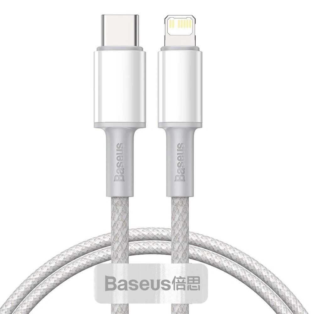 Baseus Rychlý datový kabel USB-C/Lightning - Baseus, PD20W 100cm White