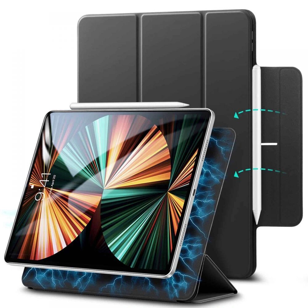 Esr Ochranný kryt pro iPad Pro 12.9 (2021) - ESR, Rebound Magnetic Black