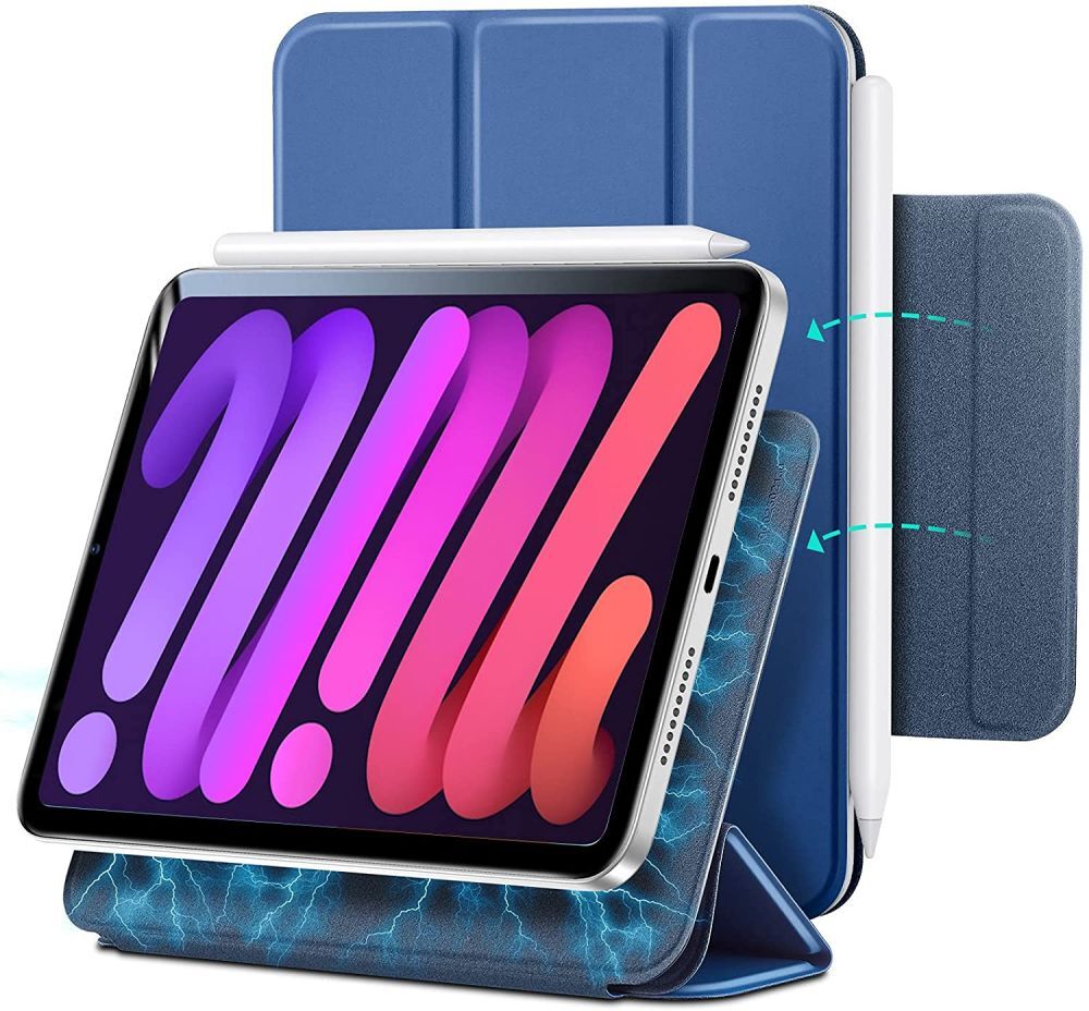 Esr Ochranné pouzdro pro iPad mini 6 - ESR, Rebound Magnetic Navy Blue