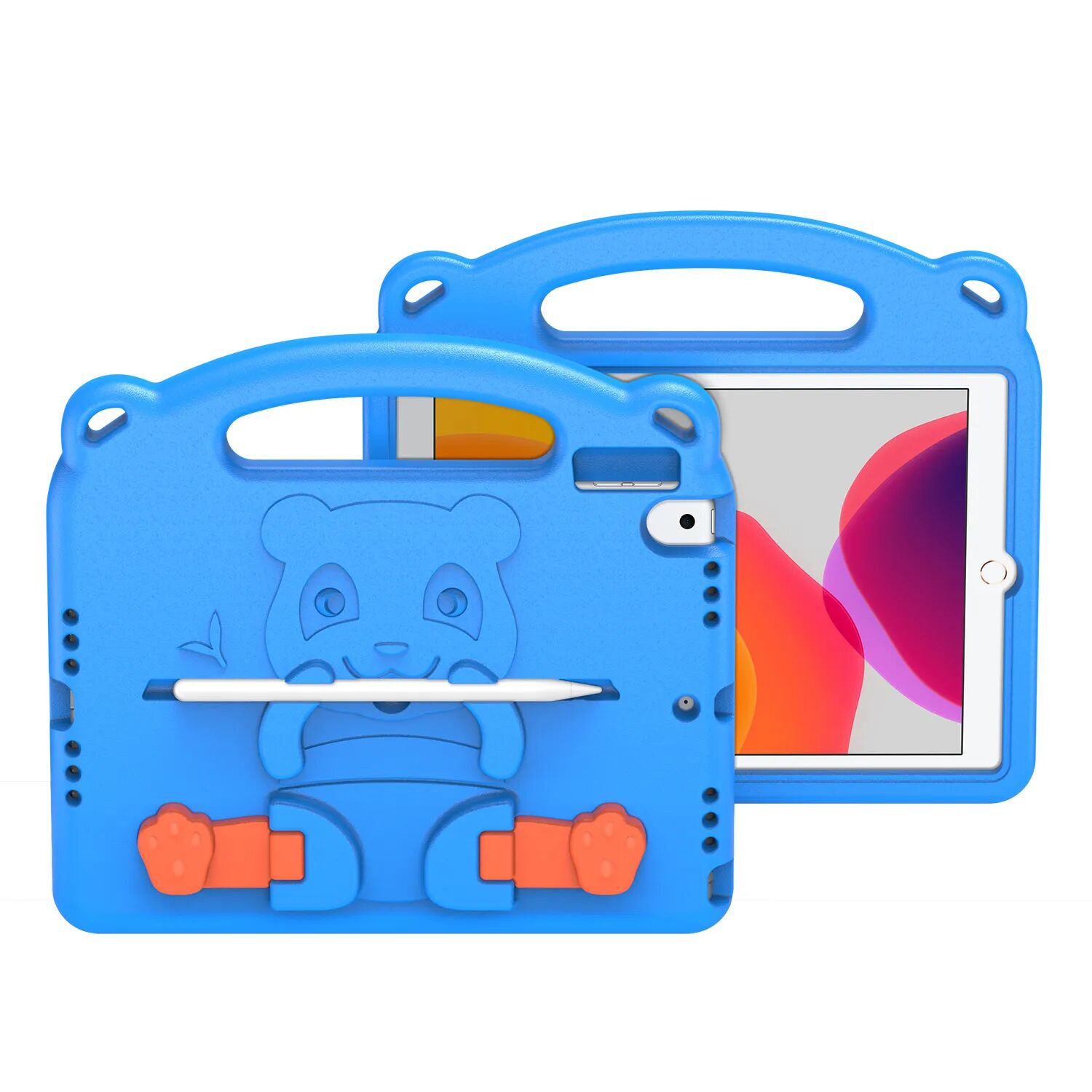 DuxDucis Dětské pouzdro pro iPad 10.2 (2021/2020/2019) - DuxDucis, Panda Blue