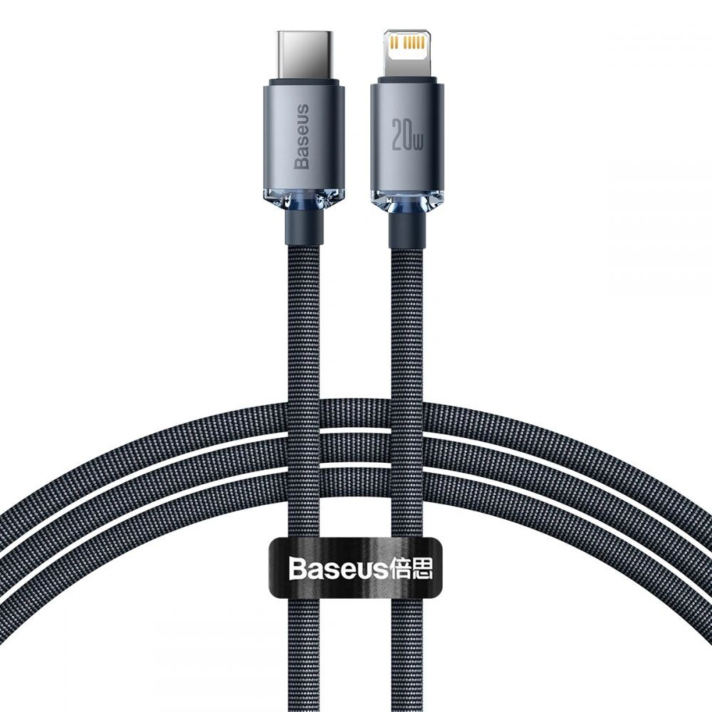 Baseus Rychlý datový kabel USB-C/Lightning - Baseus, PD20W 120cm Black