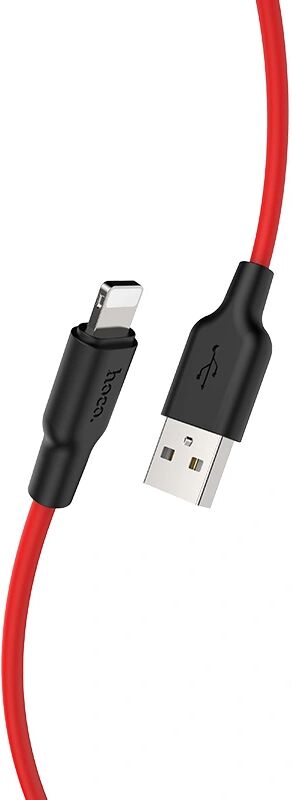 Hoco Kabel USB-A/Lightning pro iPhone a iPad - Hoco, X21 Plus Red