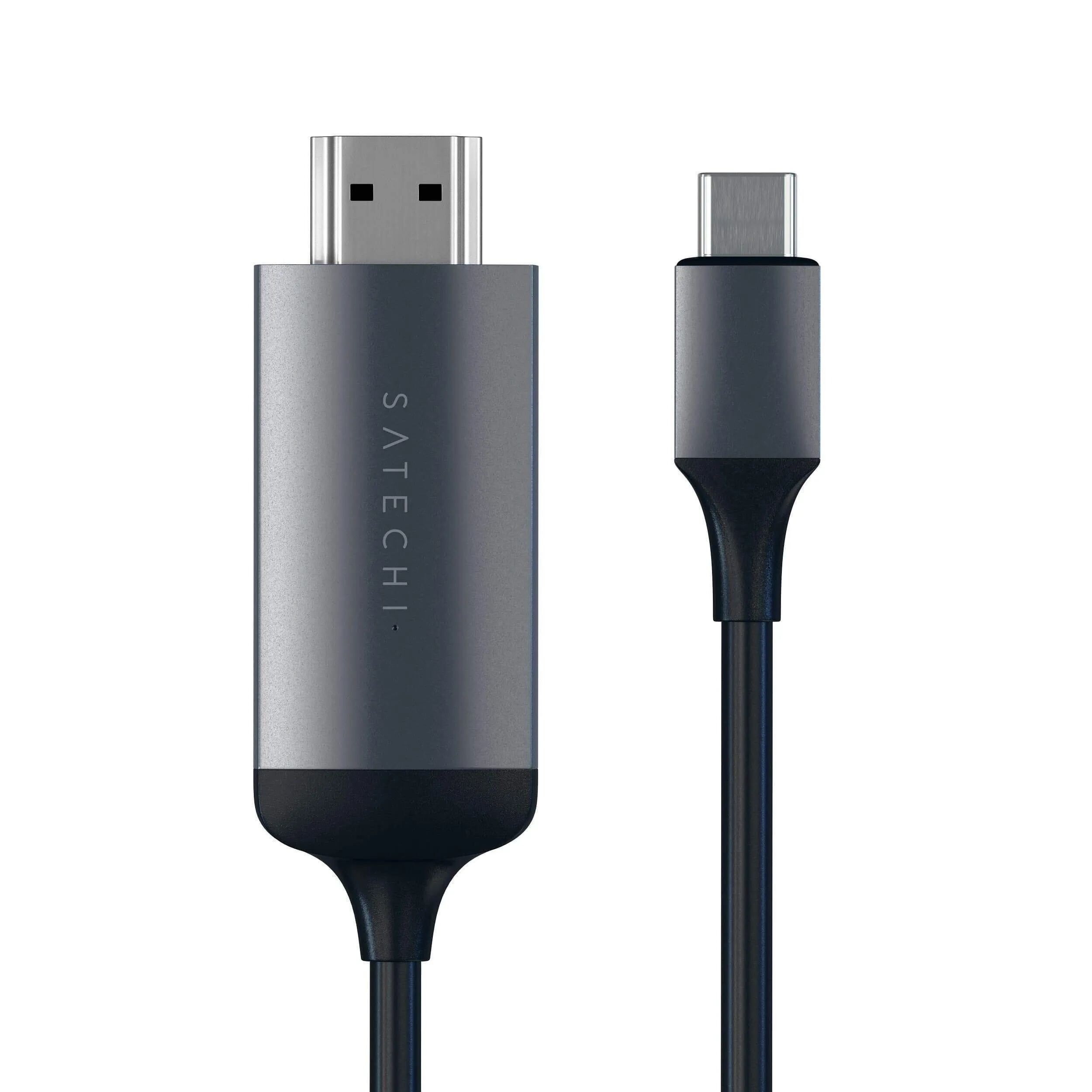 Satechi Propojovací kabel - Satechi, Aluminium USB-C to HDMI Gray