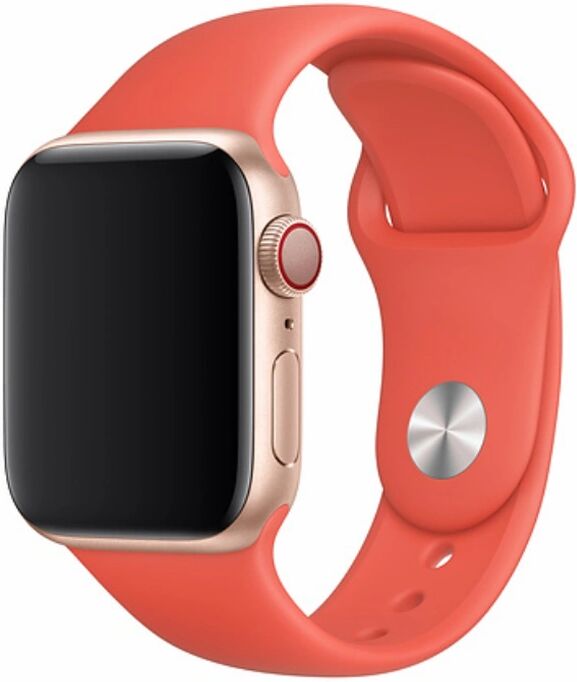 Devia Řemínek pro Apple Watch 42mm / 44mm / 45mm - Devia, Sport Nectarine