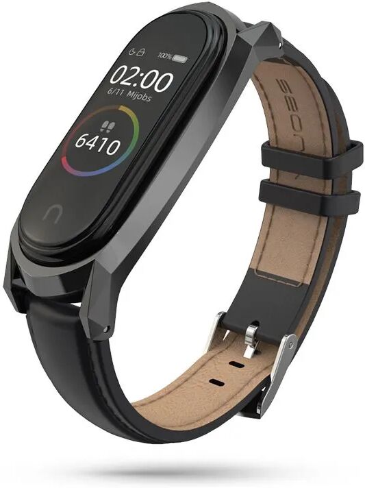 Tech-Protect Řemínek pro Xiaomi Mi Band 5 / 6 - Tech-Protect, Herms Black