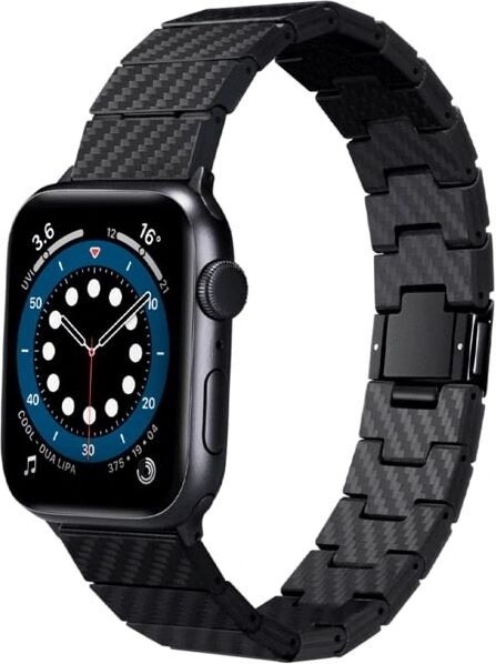 Pitaka Pásek / řemínek pro Apple Watch 42mm / 44mm / 45mm - Pitaka, Carbon Fiber Strap