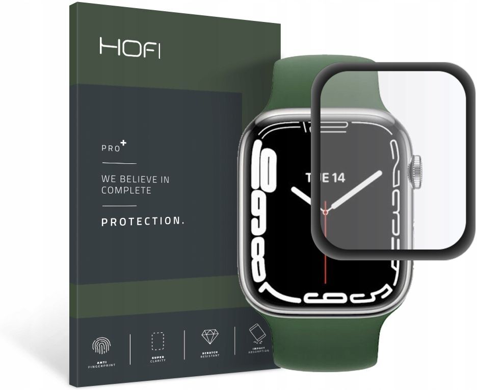 Hofi Hybridní ochranné sklo pro Apple Watch 41mm - Hofi, Hybrid Glass