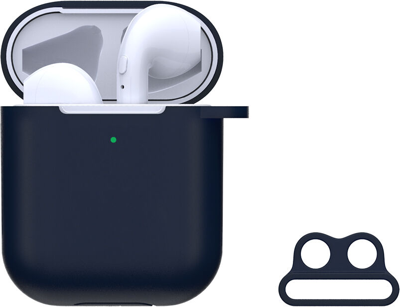 Devia Pouzdro pro sluchátka AirPods - Devia, Naked Case Blue