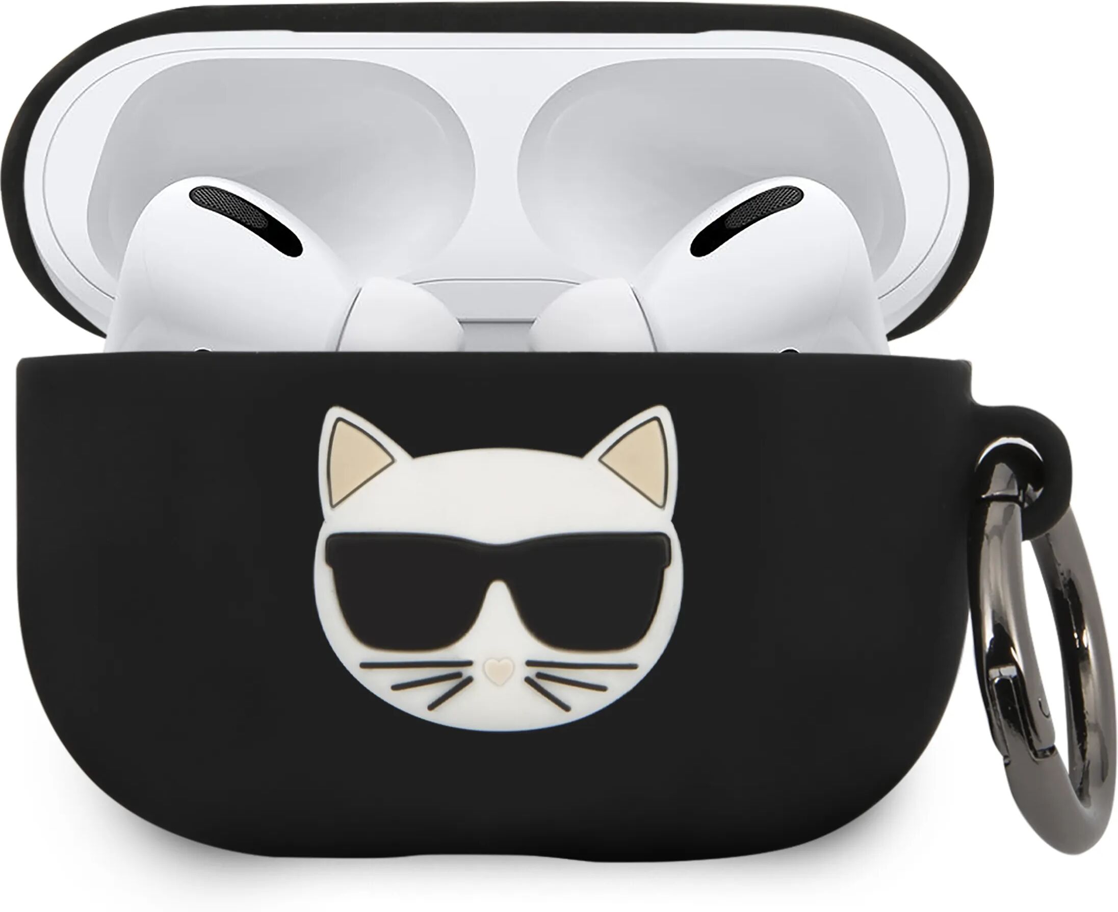 Karl Lagerfeld Pouzdro na sluchátka AirPods Pro - Karl Lagerfeld, Choupette Black