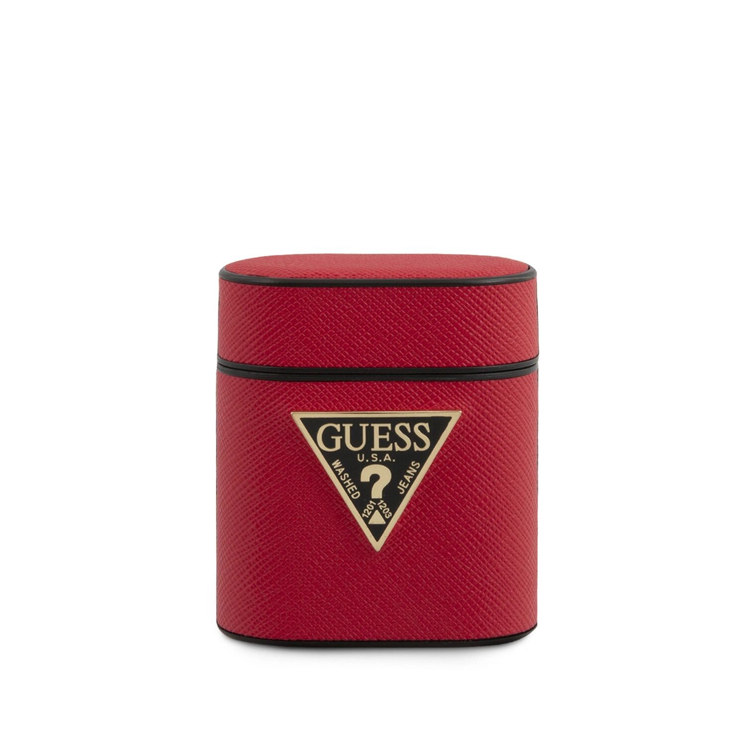 Guess Pouzdro pro sluchátka AirPods - Guess, Saffiano Red