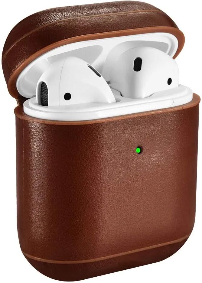 iCarer Pouzdro pro sluchátka AirPods - iCarer, Vintage Brown