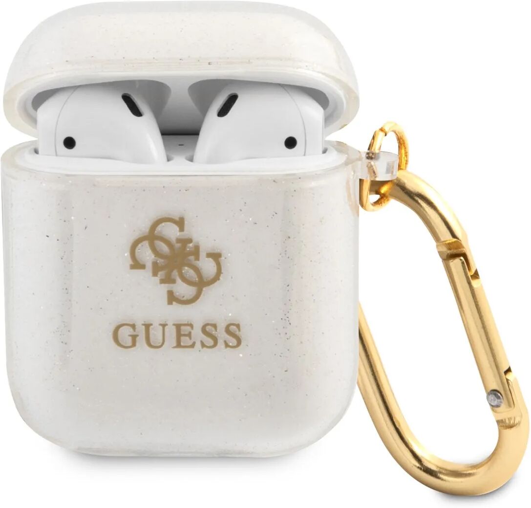 Guess Pouzdro pro sluchátka AirPods - Guess, 4G TPU Glitter