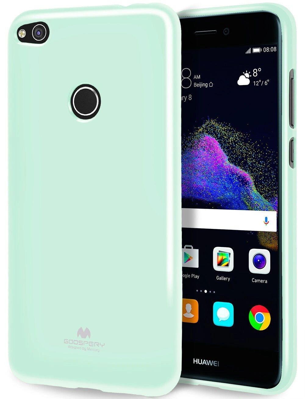 Mercury Pouzdro / kryt pro Huawei P8 LITE / P9 LITE (2017) - Mercury, Jelly Mint