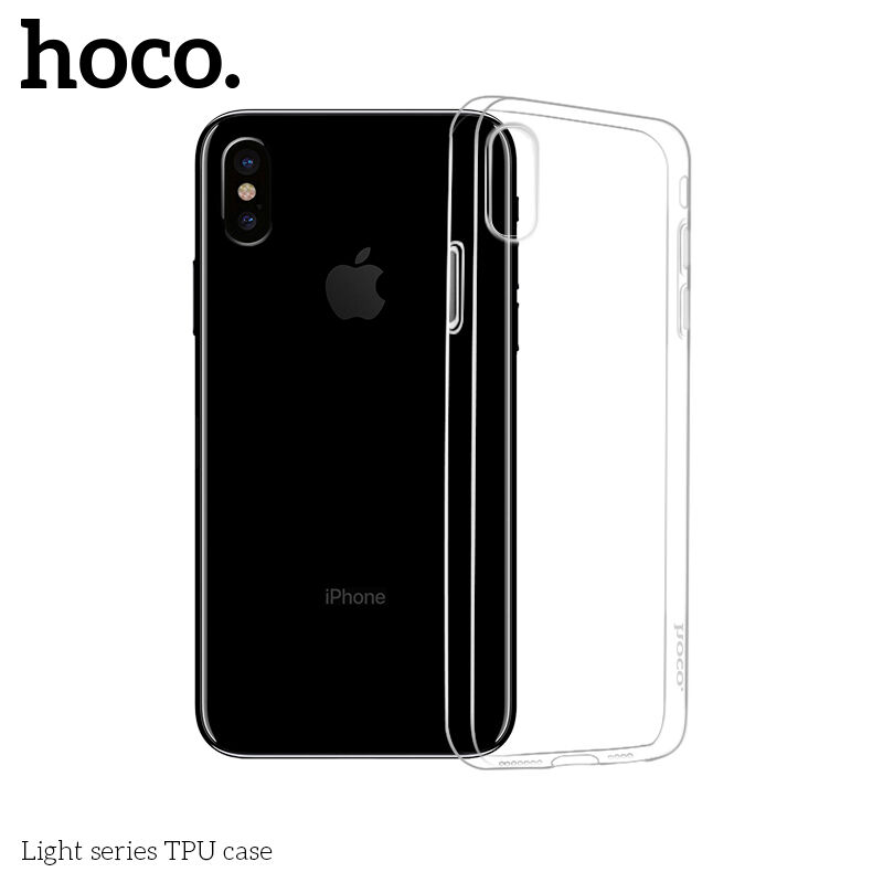 Hoco Ochranný kryt pro iPhone XS MAX - Hoco, Light Transparent