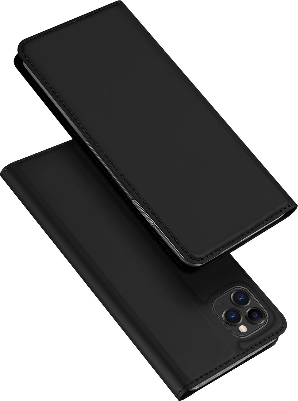 DuxDucis Knížkové pouzdro na iPhone 11 Pro - DuxDucis, SkinPro Black