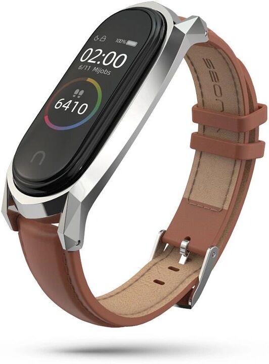 Tech-Protect Řemínek pro Xiaomi Mi Band 5 / 6 - Tech-Protect, Herms Brown