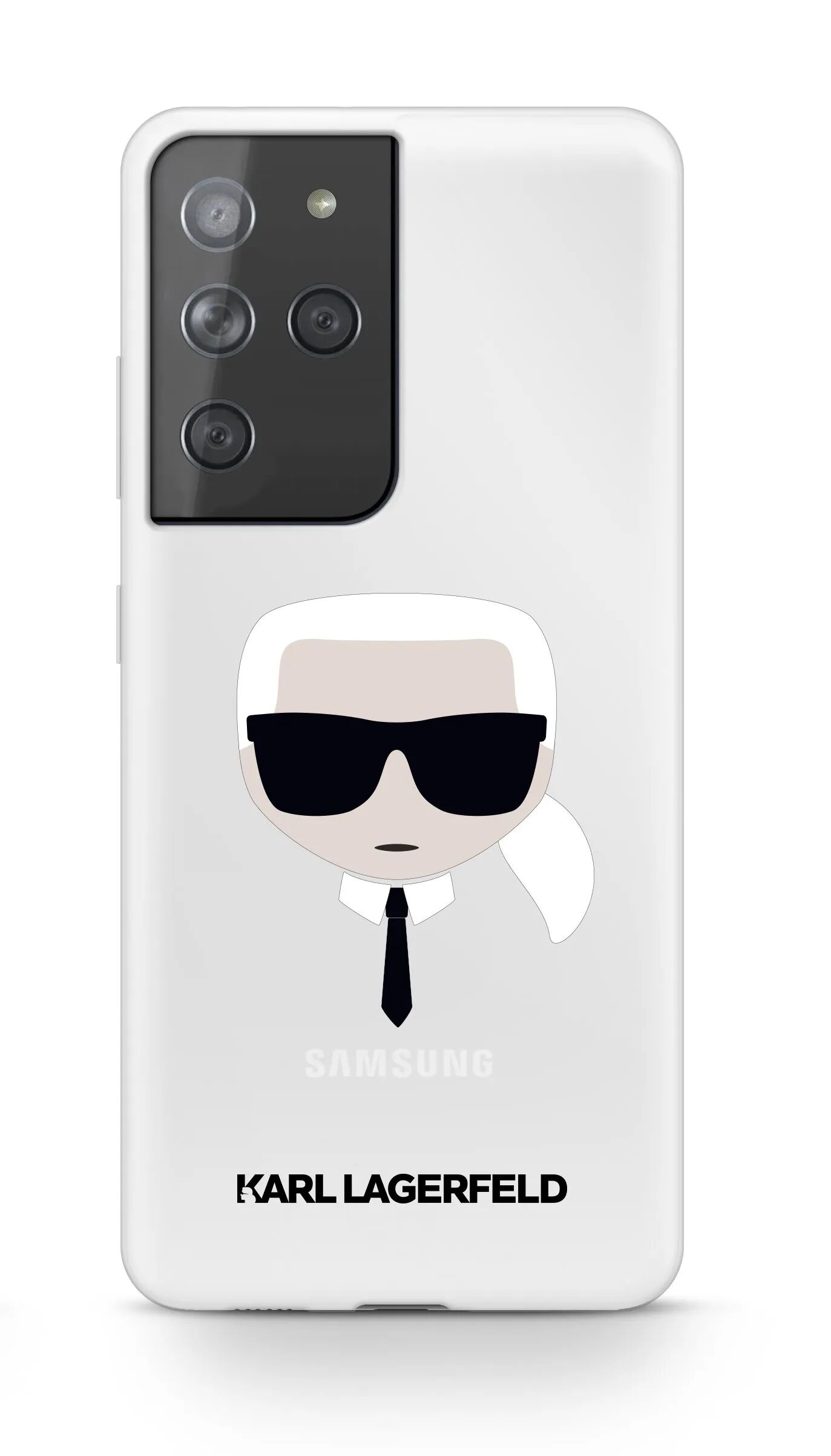 Karl Lagerfeld Ochranný kryt pro Samsung GALAXY S21 ULTRA - Karl Lagerfeld, Head Transparent