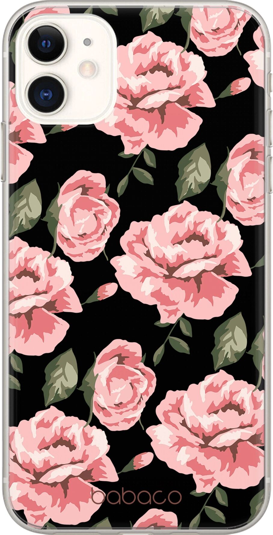 Babaco Ochranný kryt pro iPhone 6 PLUS / 6S PLUS - Babaco, Flowers 013 Black